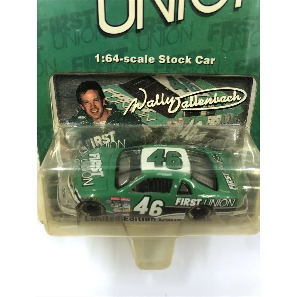 1997 Action Wally Dallenbach First Union 1/64 Scale Stock Car. Limited Edition
